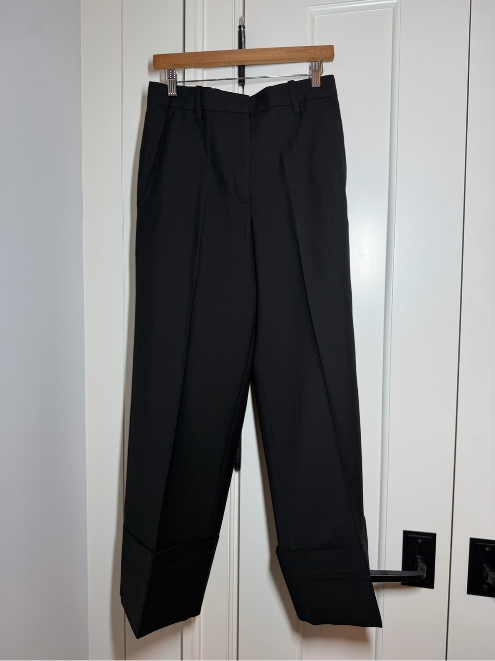 COS Black Women’s Dress Trousers - Tailored Straight Cropped